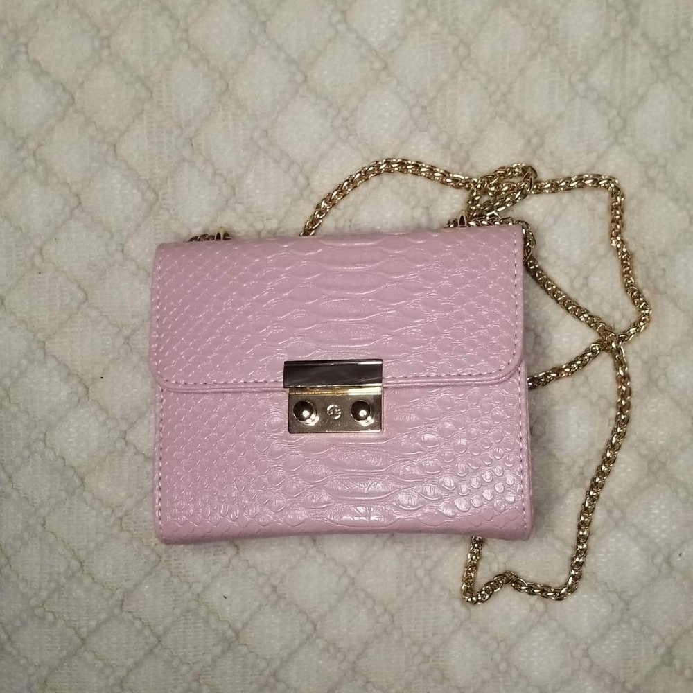 Baby Pink Crossbody Bag
